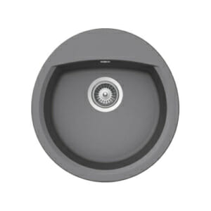 Кръгла мивка за кухня от гранит SCHOCK Manhattan R100 цвят Croma