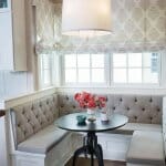 70 Идеи за трапезен кът в кухнята П-образен трапезен кът в кухнята