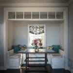 70 Идеи за трапезен кът в кухнята Стилен П-обрезан трапезен кът