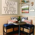 70 Идеи за трапезен кът в кухнята Малък кухненски ъгъл с пейки-шкафове