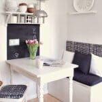 70 Идеи за трапезен кът в кухнята Малък трапезен кът в кухнята