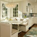 70 Идеи за трапезен кът в кухнята Удобен трапезен кът в кухнята