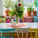 70 Идеи за трапезен кът в кухнята Пъстър трапезен кът в кухнята