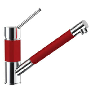 Червен смесител за кухня SCHOCK SC 50 (цвят Rouge)