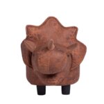 Детска табуретка във формата на динозавър отпред