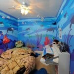 Детска стая морско дъно
