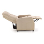 Стилен релакс фотьойл с текстилна дамаска (2 цвята)    разтегнат