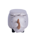 Детска табуретка с формата на носорог - отпред