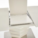 Трапезна маса с опция разтягане в цвят шампанско   разтягане