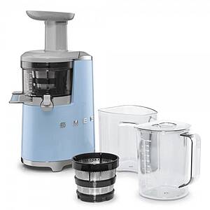 Бавнооборотна сокоизстисквачка SMEG (4 цвята) - детайли