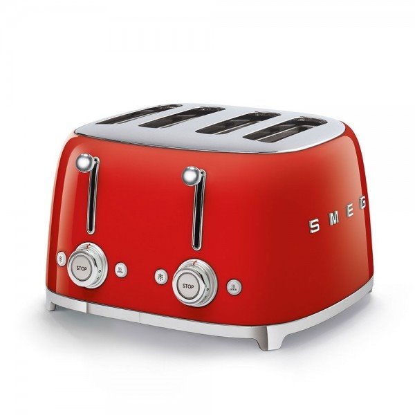Тостер за 4 филии с ретро дизайн SMEG (8 цвята) – GRANDecor.bg