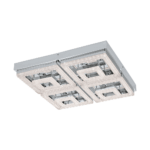 LED плафон от стомана пластмаса и кристали серия Fradelo ( 2 варианта) - вариант 2
