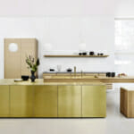 Тенденции в кухненския дизайн Тенденции в кухненския дизайн: Кухня с метални повърхности в зелена тоналност