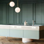 Тенденции в кухненския дизайн Тенденции в кухненския дизайн: Кухня в зелени тонове и бежово