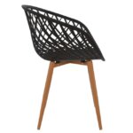 Модерен стол за вътрешна и външна употреба   отстрани