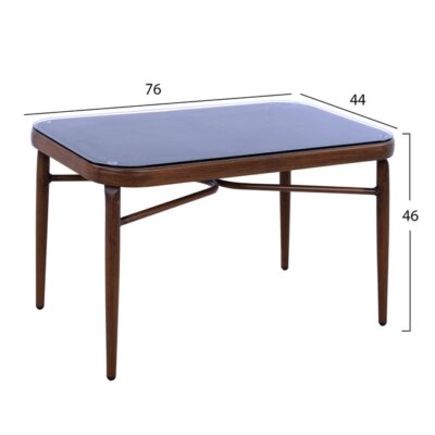 Градиснки алуминиев комплект от части серия Бамбук маса размери