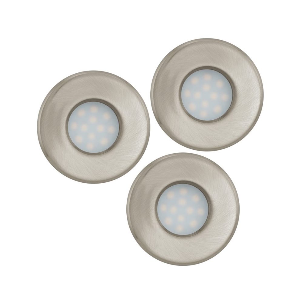 К-т от 3 LED луни за баня Eglo серия Igoa (3 варианта) - никел мат К-т от 3 LED луни за баня Eglo серия Igoa (3 варианта) - никел мат