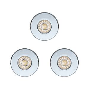 К-т от 3 led спот за баня Eglo серия Igoa (3 варианта) - хром