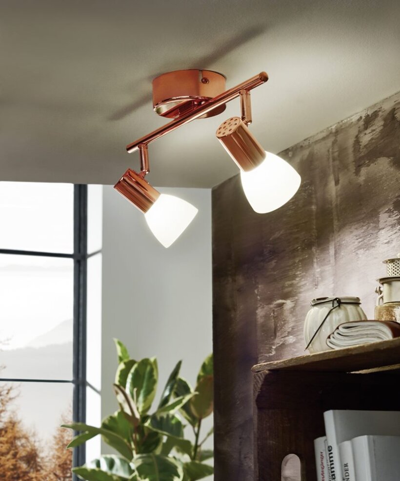 LED спот от метал и стъкло Eglo серия Glossy 2 (3 варианта)