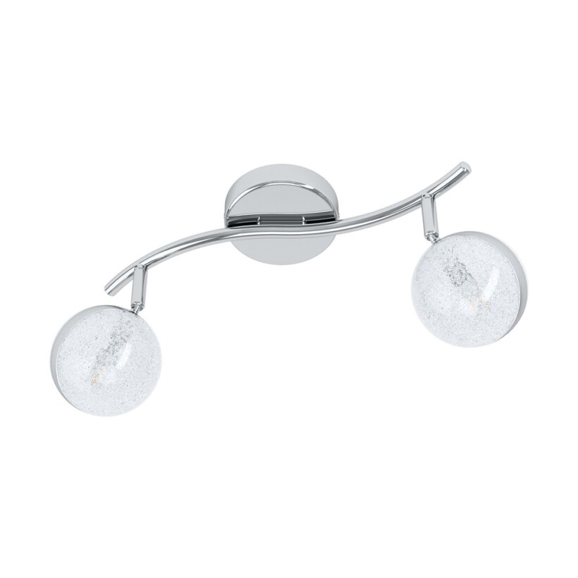 LED спот в хром и бяло Eglo серия Salto 3 (3 варианта) 2 тела