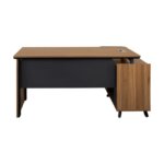 Функционално офис бюро с ъглово разпределение Супра ляв ъгъл, отпред