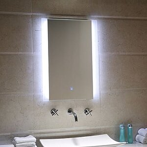 LED огледало за баня с нагревател