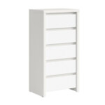 Скрин с 5 чекмеджета Каспиан Бял