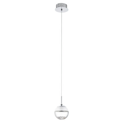 LED пендел с 1 топка с кристали Montefio 1