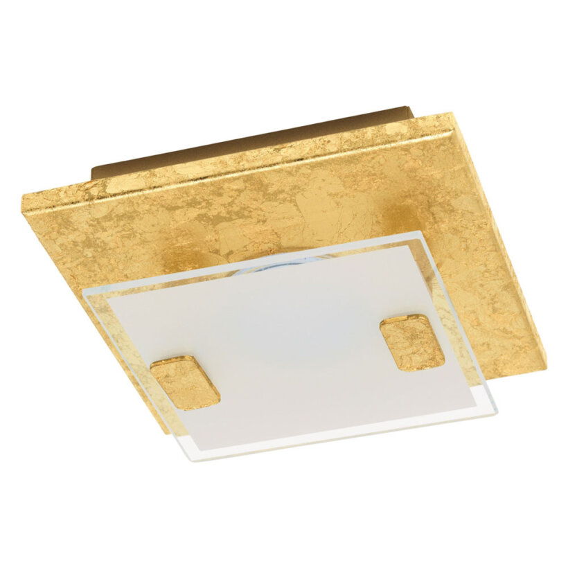 LED плафон/аплик със златиста основа Vicaro 1 с 1 тяло