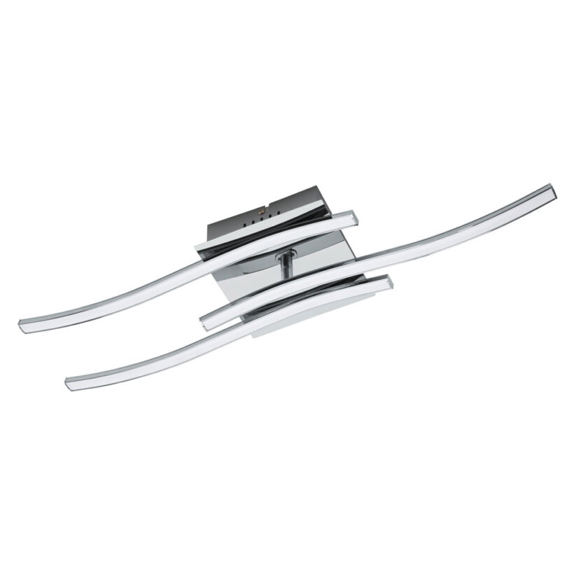 LED плафон с продълговати тела Valmora - вариант с 3 тела