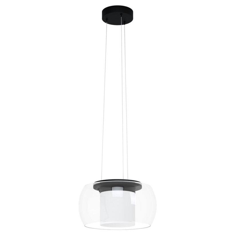 Smart LED пендел от стъкло и метал Briaglia-C