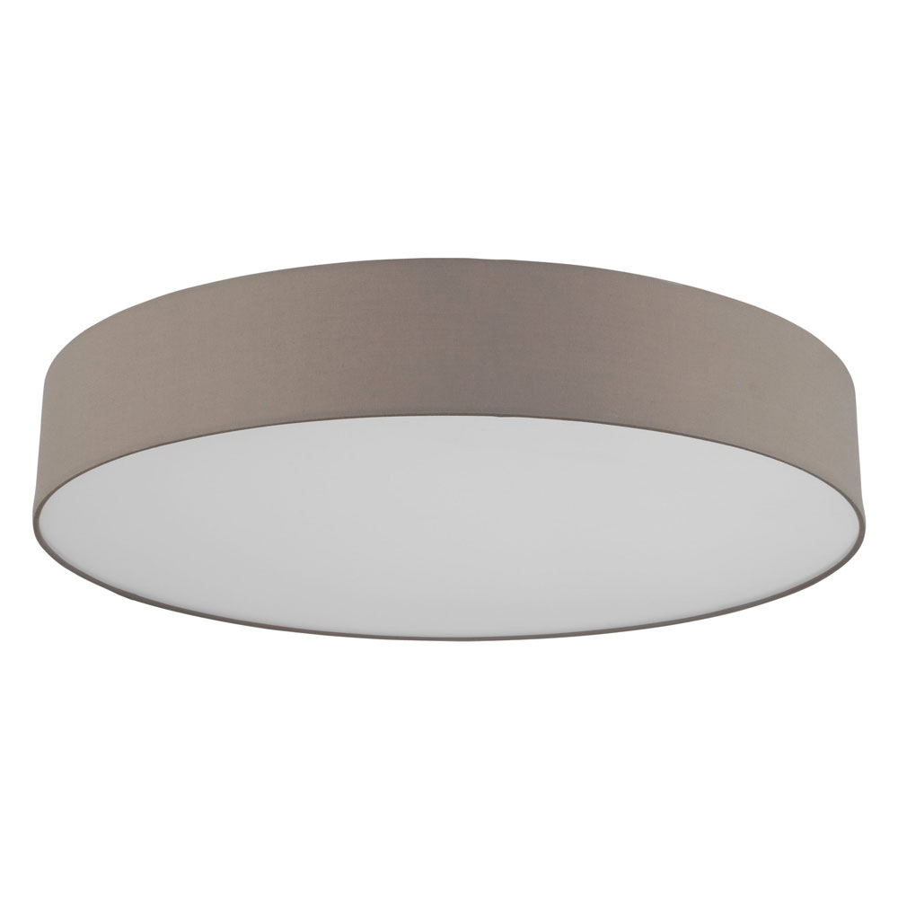 Smart LED плафон с кръгла форма Romao-C в цвят таупе Smart LED плафон с кръгла форма Romao-C в цвят таупе