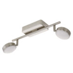 Smart LED спот в никел мат Corropoli-C с 2 тела