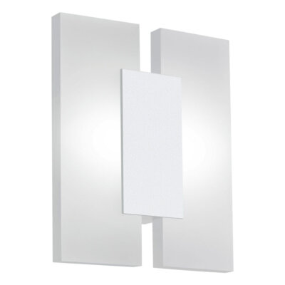 Елегантен LED аплик от 3 части Metrass 2 в бял цвят