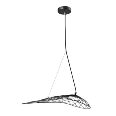 LED пендел с шапка като метална решетка (2 цвята)