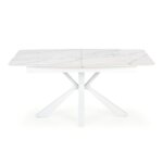 Правоъгълна трапезна маса с интересна основа