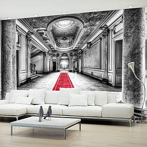3D фототапет като фоайе в старинна сграда - интериор