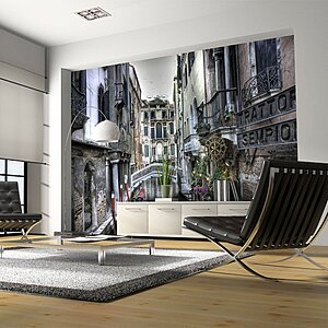 Фототапет с градски пейзаж - Венеция - интериор