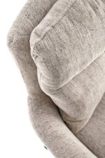 Трапезен стол с подлакътници и функция въртене   отблизо