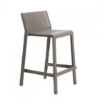 Градински мини бар стол в девет цвята Мелина-сив