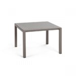 Малка градинска маса в два цвята серия Акси-сив