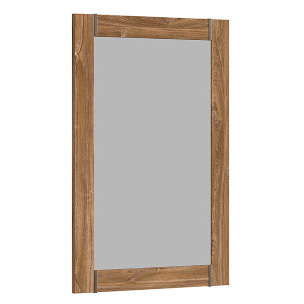 Правоъгълно огледало в дървесен цвят Гент Правоъгълно огледало в дървесен цвят Гент