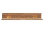 Стенен рафт с LED осветление Гент - размер 1 - отпред