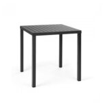 Градинска маса с алуминиеви крака-антрацит, размер 1