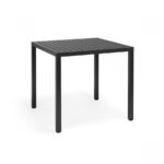 Градинска маса с алуминиеви крака-антрацит, размер 2