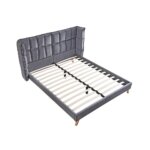 Легло на високи крачета с извита табла Дебора   отгоре