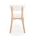 Трапезен дървен стол с традиционна визия отзад