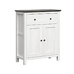 Скрин с 2 вратички и чекмедже Хесен - цвят светлан лиственица