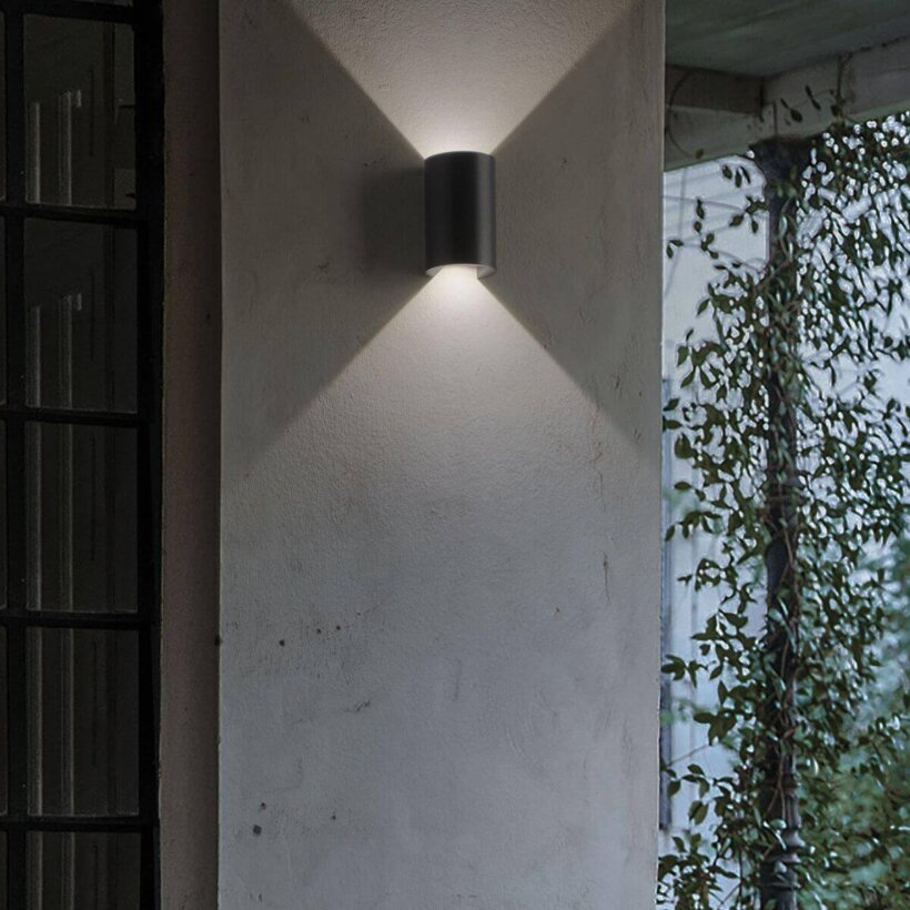 Двустранен фасаден аплик Ideal lux серия Apollo