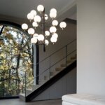 Голям полилей с много осветителни тела Ideal lux серия Copernico - интериорна